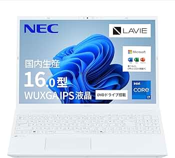 Amazon.co.jp: NEC LAVIE 国内生産 ノートパソコン 25夏 N16 16.0 型